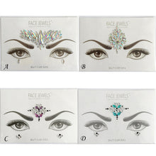 Festival Fun Face Jewels! Accesorize Your Face w/ These Rhinestone Stickies