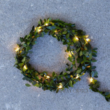 Leaf Garland Battery Operate Copper LED String Fairy Lights