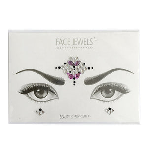 Festival Fun Face Jewels! Accesorize Your Face w/ These Rhinestone Stickies