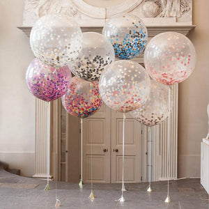 10Pcs 12inch Confetti Latex Balloons