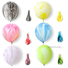 10pcs Marble Print Latex Balloon (8 Options)