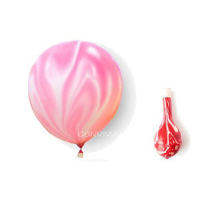 10pcs Marble Print Latex Balloon (8 Options)