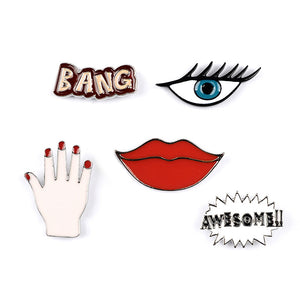 Glamster Fashion Pin Set