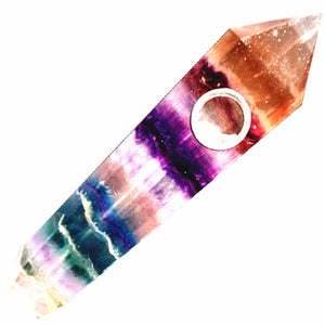 Ganga Goddess: Fairy Crystal Smoking Pipe