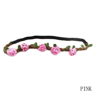 Hippy Flower Stretchy Headband