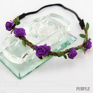 Hippy Flower Stretchy Headband