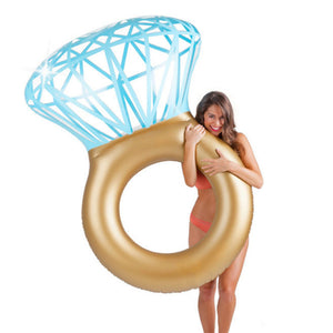 Diamond Ring Inflatable Pool Floaty Perfect for Brides!