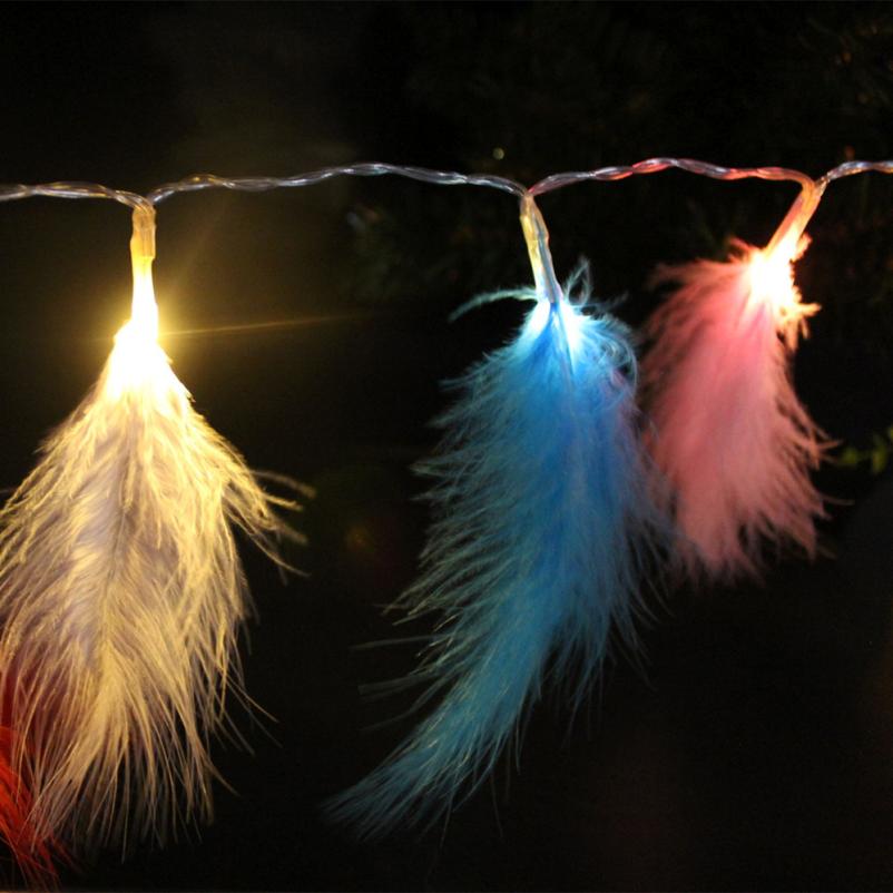 Feather LED Fairy String Light