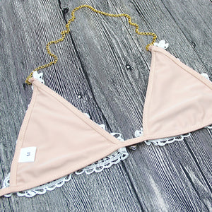 Sexy Sparkle & Nude Bikini