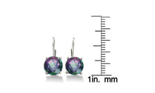 Swarovski Crystal Mystic Topaz Leverback Earring