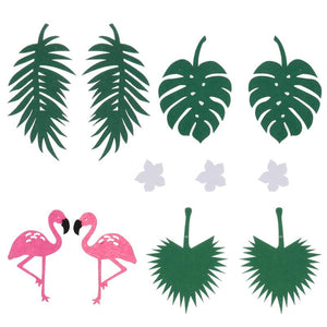 Tropical Flamingo Garland Banner