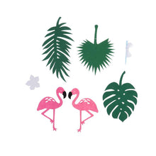 Tropical Flamingo Garland Banner